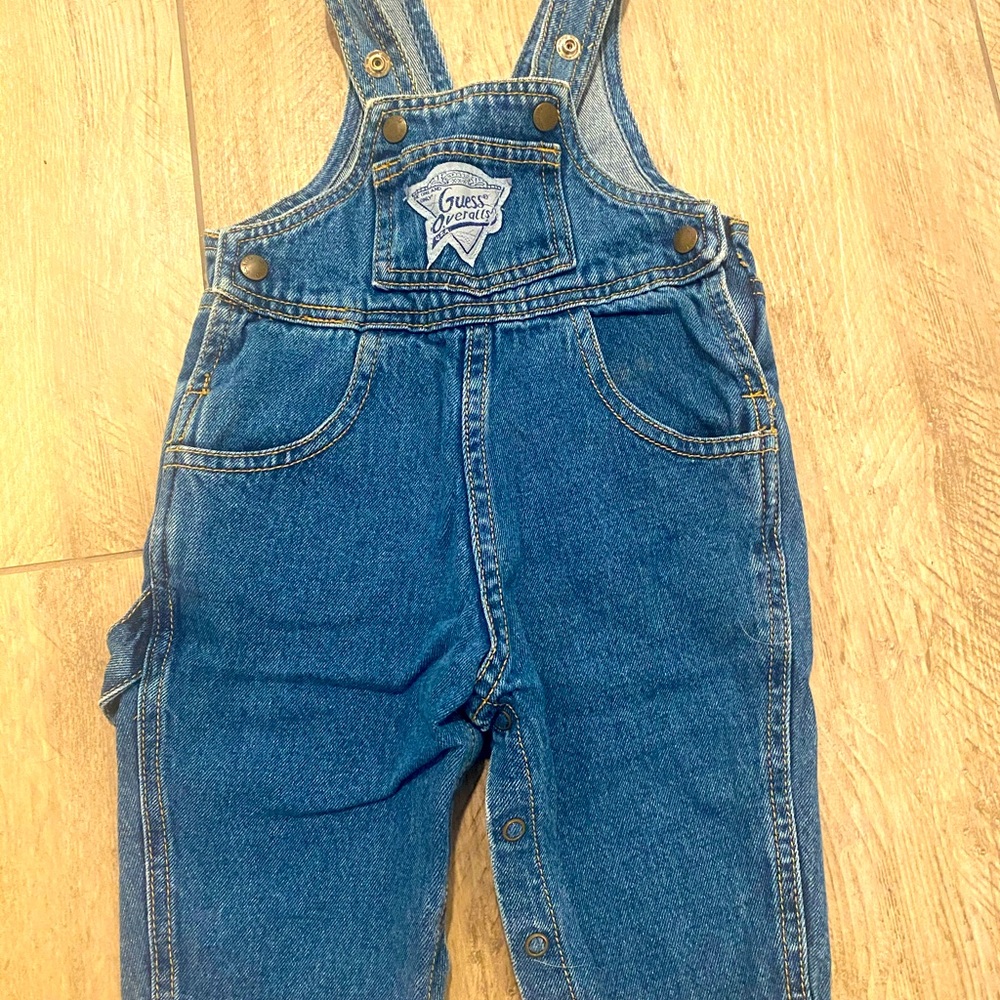 Vintage Guess baby overalls